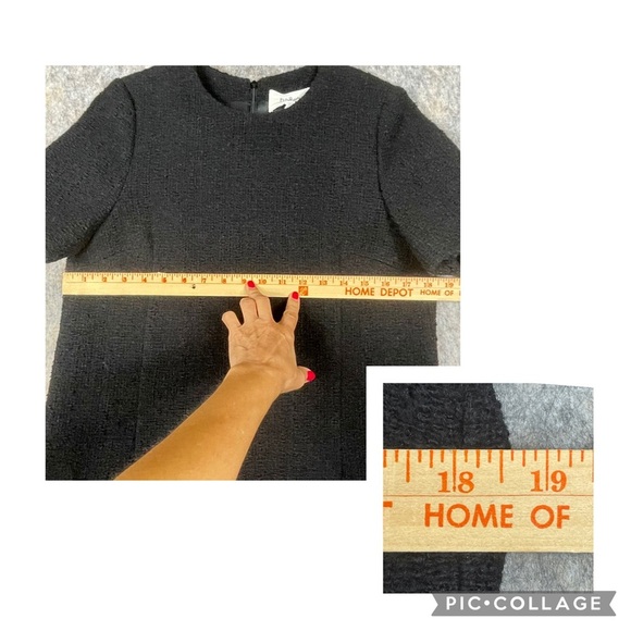 Ba&sh Mel Wool-Blend Tweed Polished Old Money Business Minidress - NWT - Sz M - Picture 7 of 16